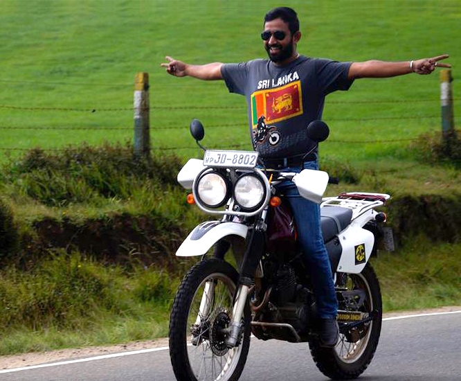 Motorcycle tours in Sri Lanka - Experienced riders on scenic mountain roads exploring hidden destinations with Ceylon Max Travels